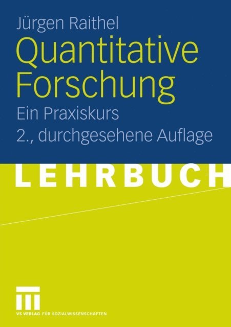 Jurgen Raithel - Quantitative Forschung, E-bok