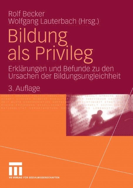 Wolfgang Lauterbach, Rolf Becker - Bildung als Privileg, E-bok