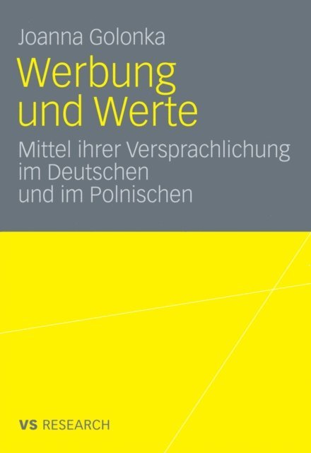 Joanna Golonka - Werbung und Werte, E-bok