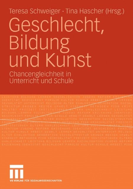 Tina Hascher, Teresa Schweiger - Geschlecht, Bildung und Kunst, E-bok