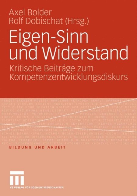 Rolf Dobischat, Axel Bolder - Eigen-Sinn und Widerstand, E-bok