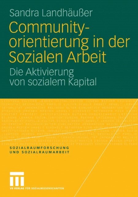 Sandra Landhauer - Communityorientierung in der Sozialen Arbeit, E-bok