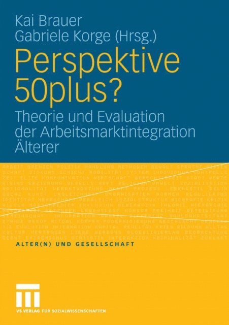 Gabriele Korge, Kai Brauer - Perspektive 50plus?, E-bok