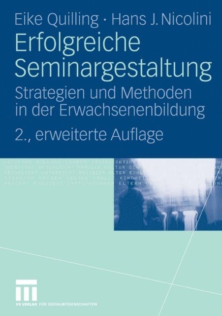 Hans J. Nicolini, Eike Quilling - Erfolgreiche Seminargestaltung, E-bok