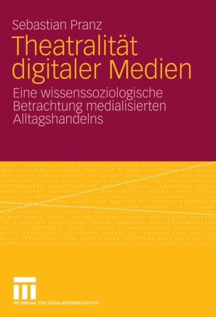 Sebastian Pranz - Theatralität digitaler Medien, E-bok