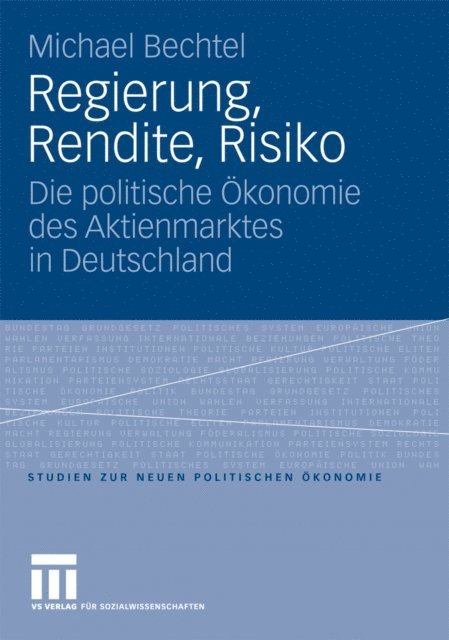 Michael Bechtel - Regierung, Rendite, Risiko, E-bok