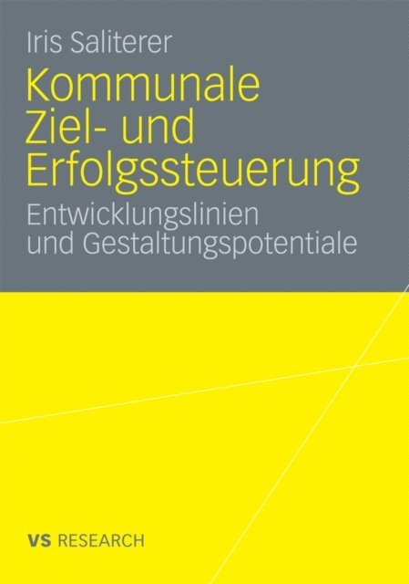 Iris Saliterer - Kommunale Ziel- und Erfolgssteuerung, E-bok