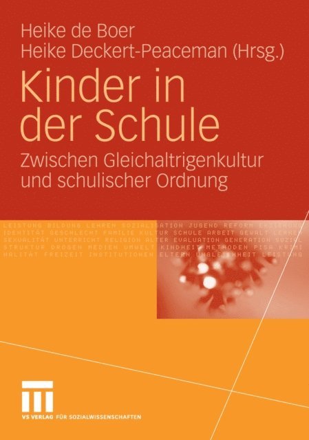 Heike Deckert-Peaceman, Heike de Boer - Kinder in der Schule, E-bok