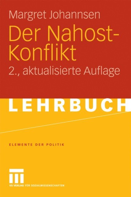 Margret Johannsen - Der Nahost-Konflikt, E-bok