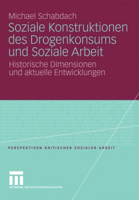 Michael Schabdach - Soziale Konstruktionen des Drogenkonsums und Soziale Arbeit, E-bok