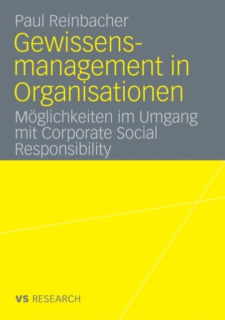 Paul Reinbacher - Gewissensmanagement in Organisationen, E-bok