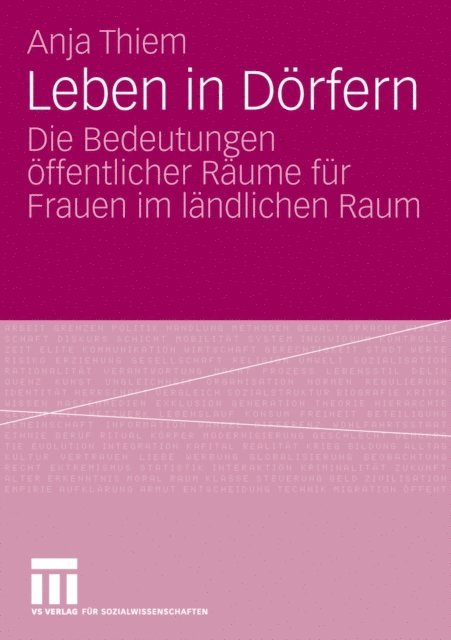 Anja Thiem - Leben in Dörfern, E-bok