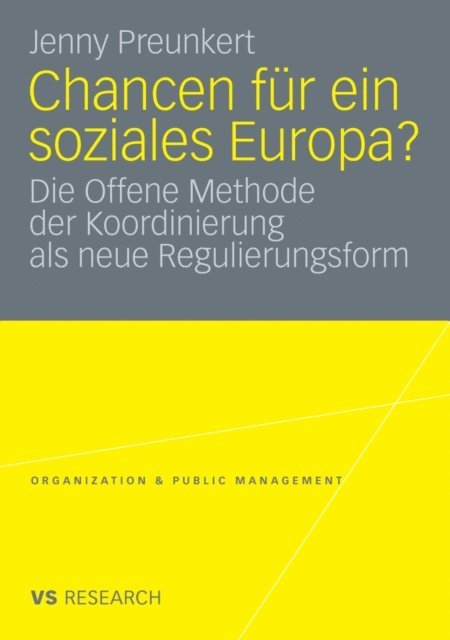 Jenny Preunkert - Chancen für ein soziales Europa?, E-bok