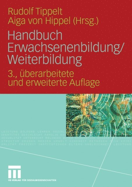 Aiga von Hippel, Rudolf Tippelt - Handbuch Erwachsenenbildung/Weiterbildung, E-bok