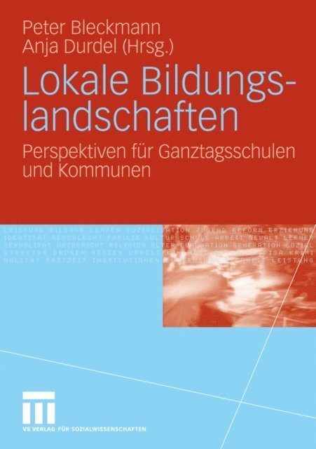 Anja Durdel, Peter Bleckmann - Lokale Bildungslandschaften, E-bok