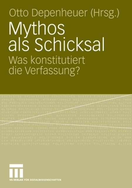 Otto Depenheuer - Mythos als Schicksal, E-bok