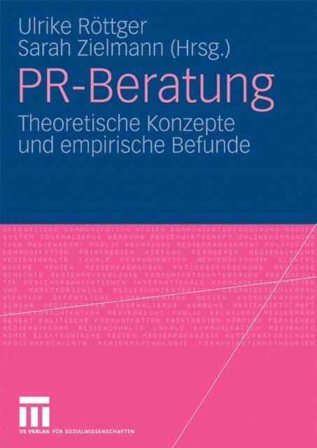 Sarah Zielmann, Ulrike Rottger - PR-Beratung, E-bok