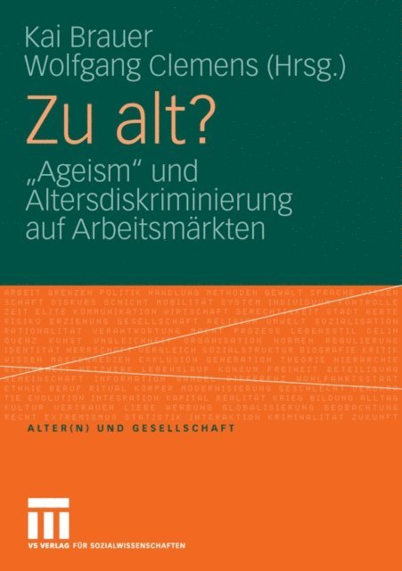 Wolfgang Clemens, Kai Brauer - Zu alt?, E-bok