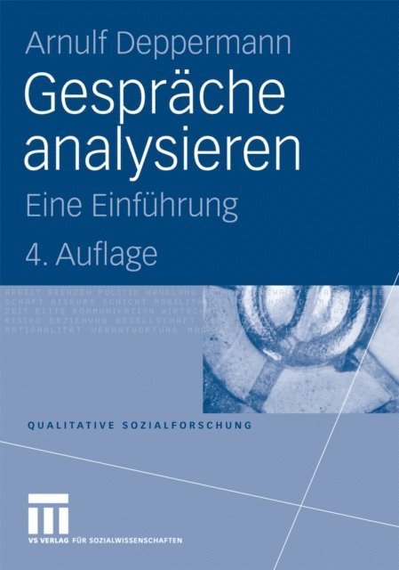 Arnulf Deppermann - Gespräche analysieren, E-bok