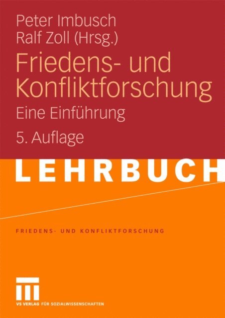 Ralf Zoll, Peter Imbusch - Friedens- und Konfliktforschung, E-bok