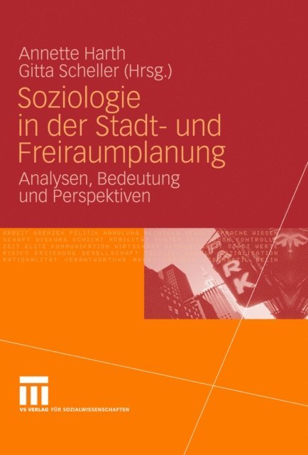 Gitta Scheller, Annette Harth - Soziologie in der Stadt- und Freiraumplanung, E-bok