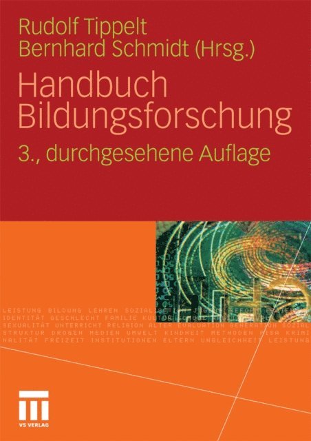 Bernhard Schmidt, Rudolf Tippelt - Handbuch Bildungsforschung, E-bok