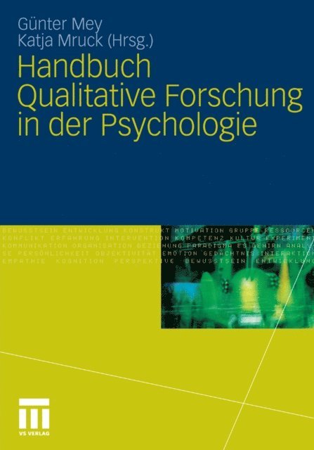 Katja Mruck, Gunter Mey - Handbuch Qualitative Forschung in der Psychologie, E-bok