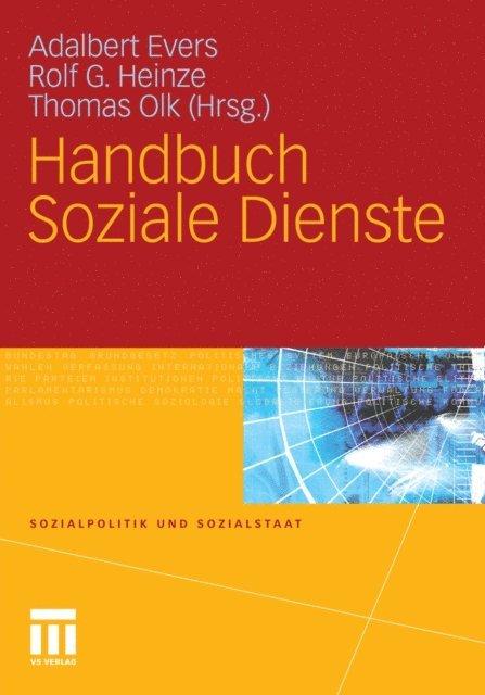 Thomas Olk, Rolf G. Heinze, Adalbert Evers - Handbuch Soziale Dienste, E-bok