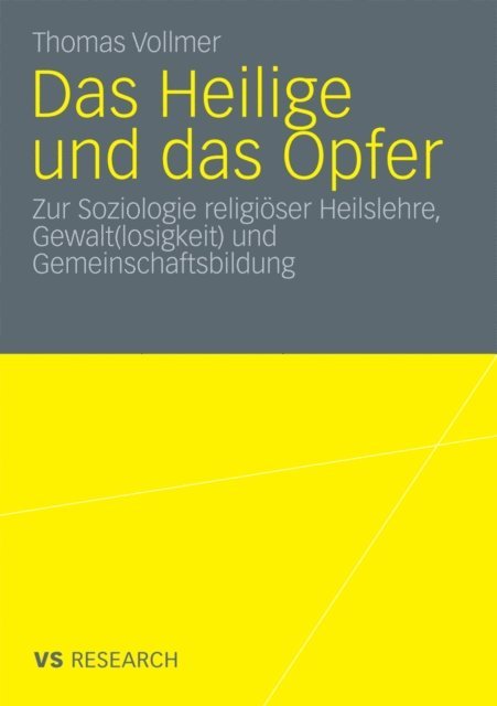 Thomas Vollmer - Das Heilige und das Opfer, E-bok