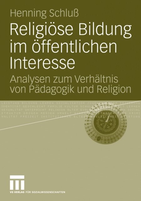 Henning Schlu - Religiöse Bildung im öffentlichen Interesse, E-bok