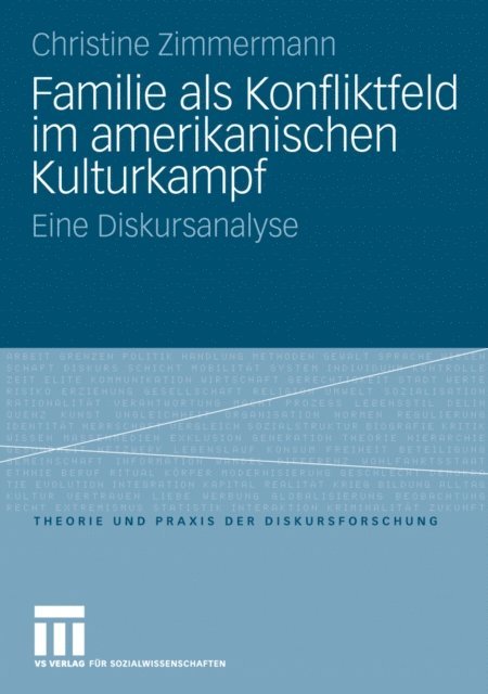 Christine Zimmermann - Familie als Konfliktfeld im amerikanischen Kulturkampf, E-bok
