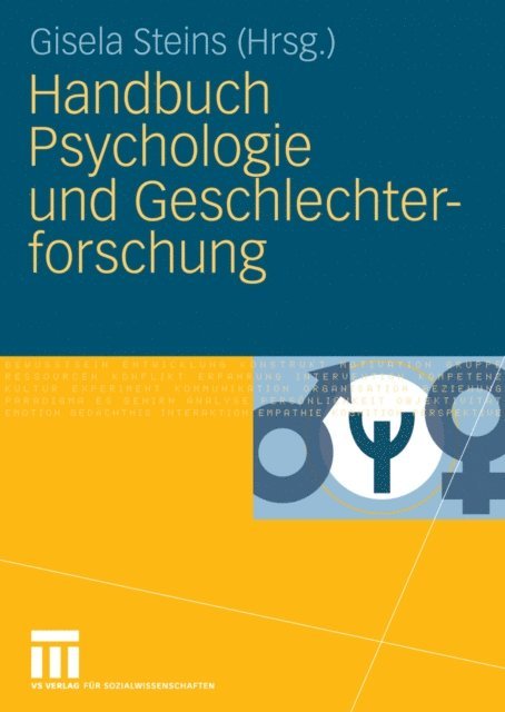 Gisela Steins - Handbuch Psychologie und Geschlechterforschung, E-bok