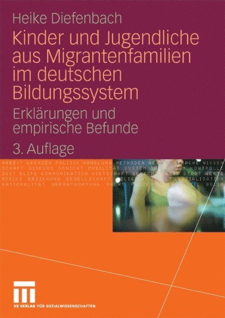 Heike Diefenbach - Kinder und Jugendliche aus Migrantenfamilien im deutschen Bildungssystem, E-bok