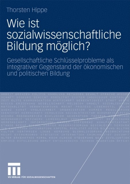 Thorsten Hippe - Wie ist sozialwissenschaftliche Bildung möglich?, E-bok