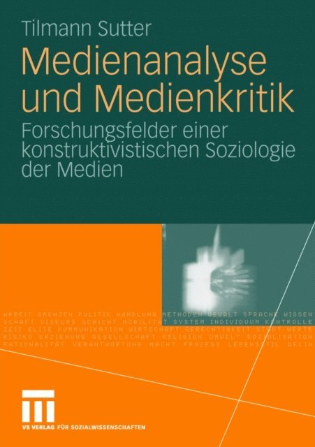 Tilmann Sutter - Medienanalyse und Medienkritik, E-bok