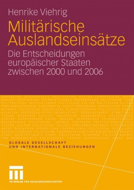 Henrike Viehrig - Militärische Auslandseinsätze, E-bok