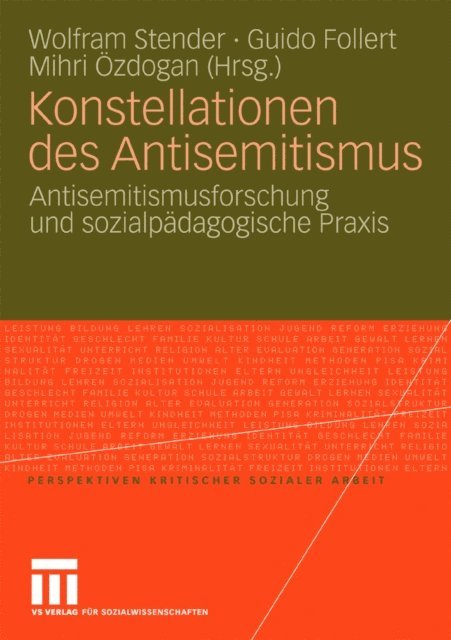 Mihri Ozdogan, Guido Follert, Wolfram Stender - Konstellationen des Antisemitismus, E-bok