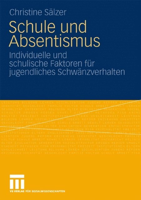 Christine Riegel - Schule und Absentismus, E-bok