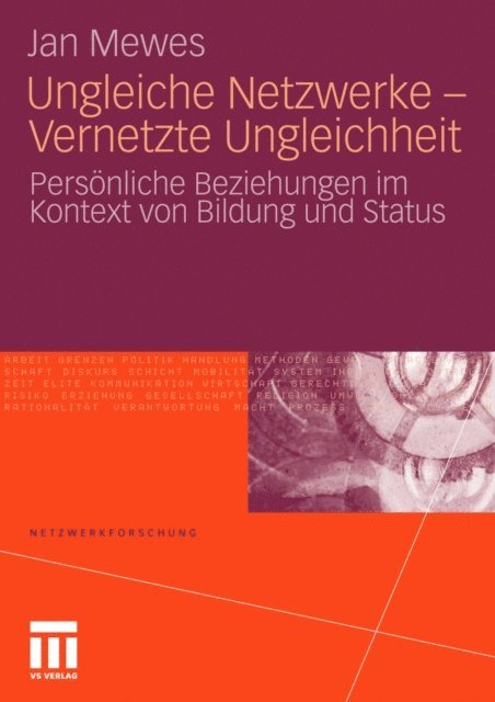 Jan Mewes - Ungleiche Netzwerke - Vernetzte Ungleichheit, E-bok
