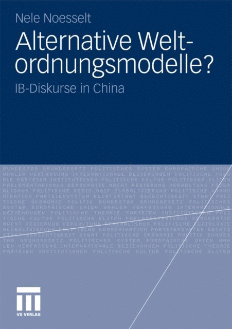 Nele Noesselt - Alternative Weltordnungsmodelle?, E-bok