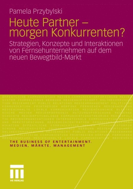 Pamela Przybylski - Heute Partner - morgen Konkurrenten?, E-bok
