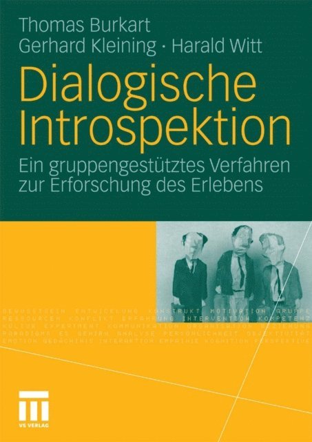 Harald Witt, Gerhard Kleining, Thomas Burkart - Dialogische Introspektion, E-bok. Tillgänglighet: Lägg i varukorg
