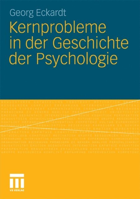 Georg Eckardt - Kernprobleme in der Geschichte der Psychologie, E-bok