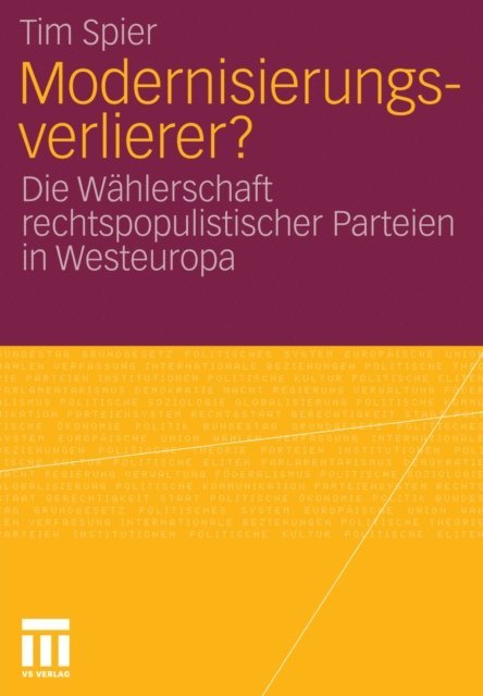 Tim Spier - Modernisierungsverlierer?, E-bok