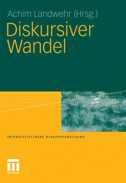 Achim Landwehr - Diskursiver Wandel, E-bok