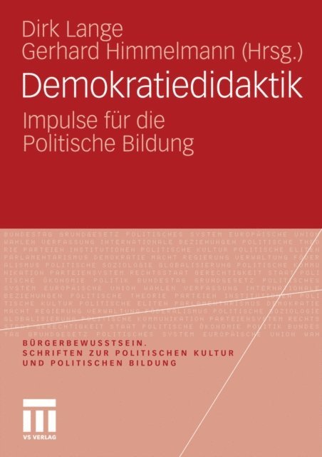 Gerhard Himmelmann, Dirk Lange - Demokratiedidaktik, E-bok