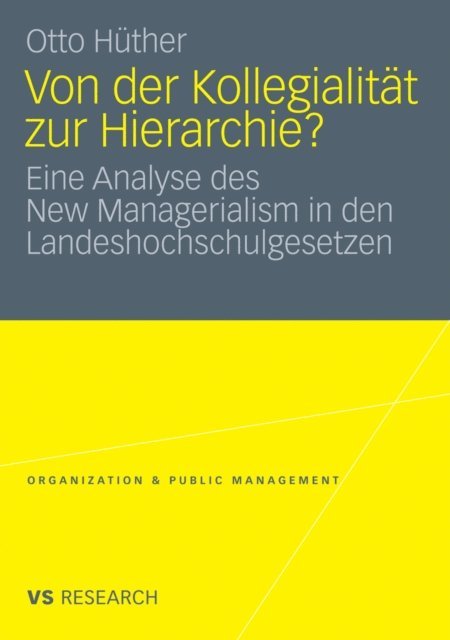 Otto Huther - Von der Kollegialität zur Hierarchie?, E-bok
