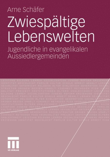 Arne Schafer - Zwiespältige Lebenswelten, E-bok