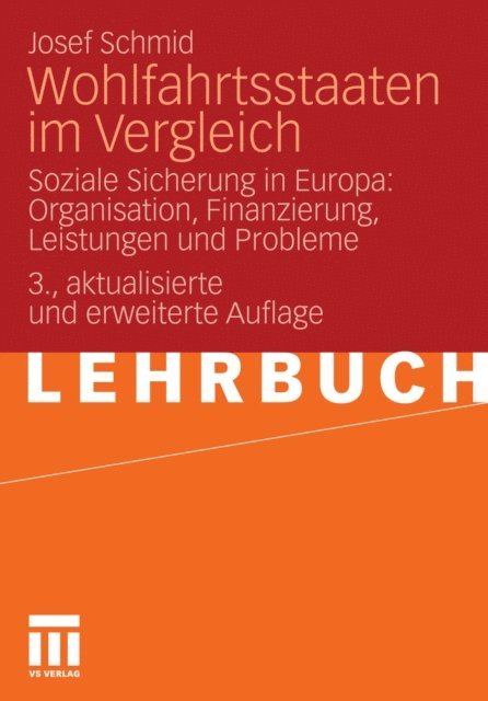 Josef Schmid - Wohlfahrtsstaaten im Vergleich, E-bok