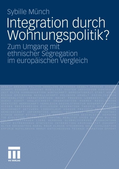 Sybille Munch - Integration durch Wohnungspolitik?, E-bok